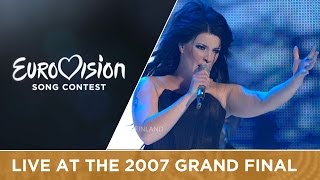 Hanna Pakarinen - Leave Me Alone (Finland) Live 2007 Eurovision Song Contest