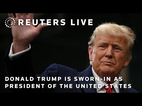 LIVE: Donald Trump is sworn in as the 47th president of the United States