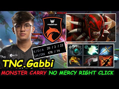 TNC Gabbi Bloodseeker Monster Carry - No Mercy Right Click New Pool hero Dota 2 Gameplay