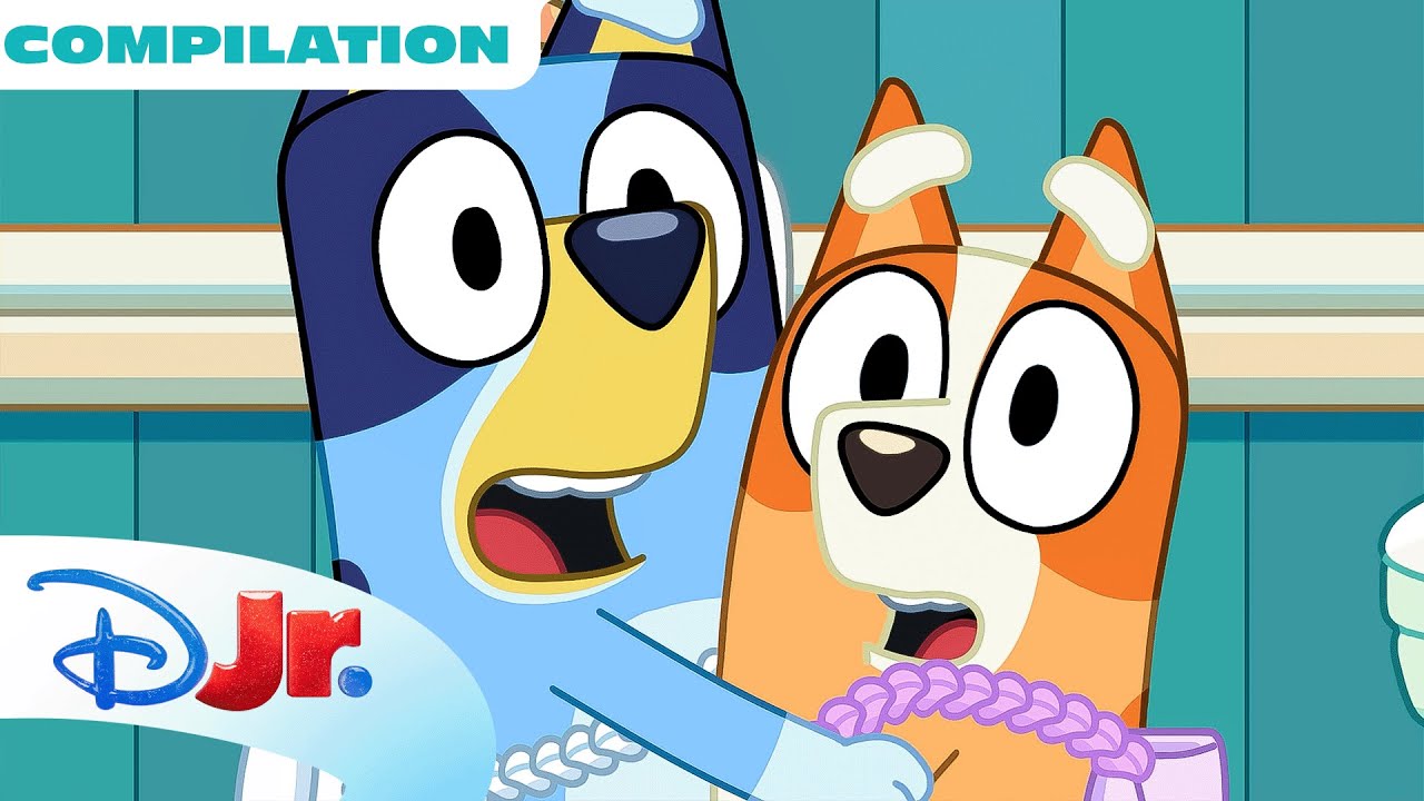 Bluey | The Weekend / Butterflies / Easter | Full Episode | @disneyjr