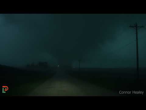 4K Montage of the Alison, Waverly, and Manchester, Iowa Tornadoes - July 14, 2021 #tornado