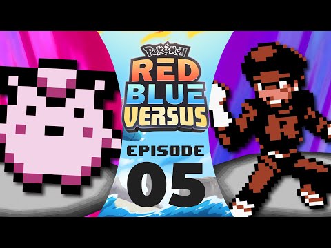 THE ROCKET HIDEOUT DISASTER | Pokemon Red & Blue Versus - EP05