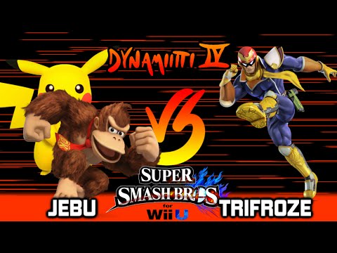 Dynamiitti IV Singles - Losers Quarters: Jebu (Pikachu, Donkey Kong) vs Trifroze (Captain Falcon)