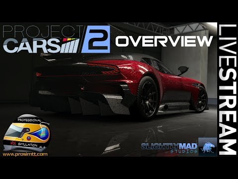 ✅Project Cars 2 -  Gameplay, Walkthrough and DLC Overview (Live-Stream)
