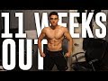 11 WEEKS OUT - PHYSIQUE UPDATE - FLEXING & POSING - 19 YEARS OLD