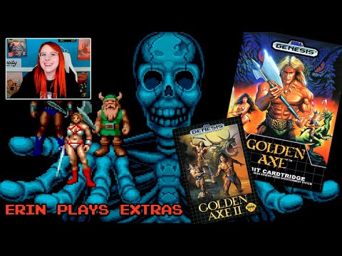Golden Axe II and Golden Axe 1 on Sega Genesis! Getting the hang of it!