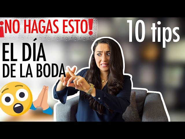 Video de pronunciación de boda en Español