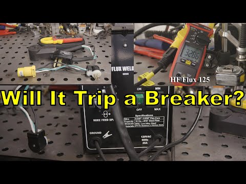 Testing Welder Amp Draw, Will it Trip a Breaker?