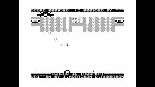 Galactic Trooper for the ZX81