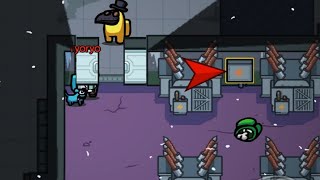 終盤に人狼疑惑100%を受けてしまった者、停電遅延でココを狩場にスwww【Among Us】