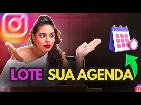 o SEGREDO para LOTAR agenda com PRODUÇÃO de CONTEÚDO