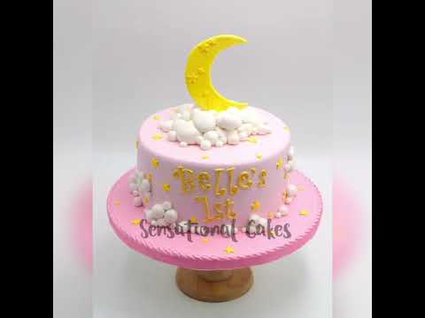 Moon Design Cakes 🌙 || Cakes Decorate Ideas