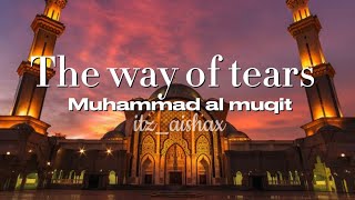 The way of tears || emotional nasheed (sped up + reverb) Muhammad al muqit