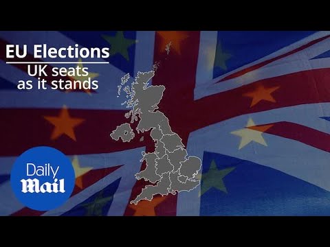 Results map shows Brexit Party success across UK in EU election