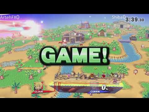 SSB4 Oct 2017: ArtehFX (Cloud) vs Shiba (Corrin) - WR2