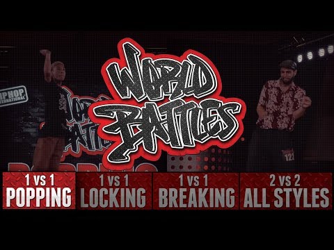 Aladdin - Israel vs Ryan Serra Matias - Brazil | HHI's 2018 World Popping Battles Top 16