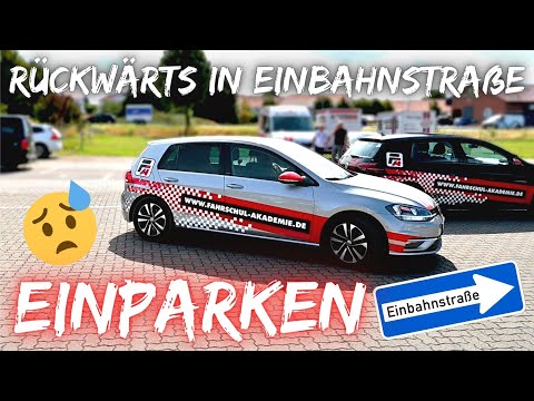 PARKING Correctly - Part 5: Reversing lengthwise in a one-way street [Basic Driving Task] Car 🚗