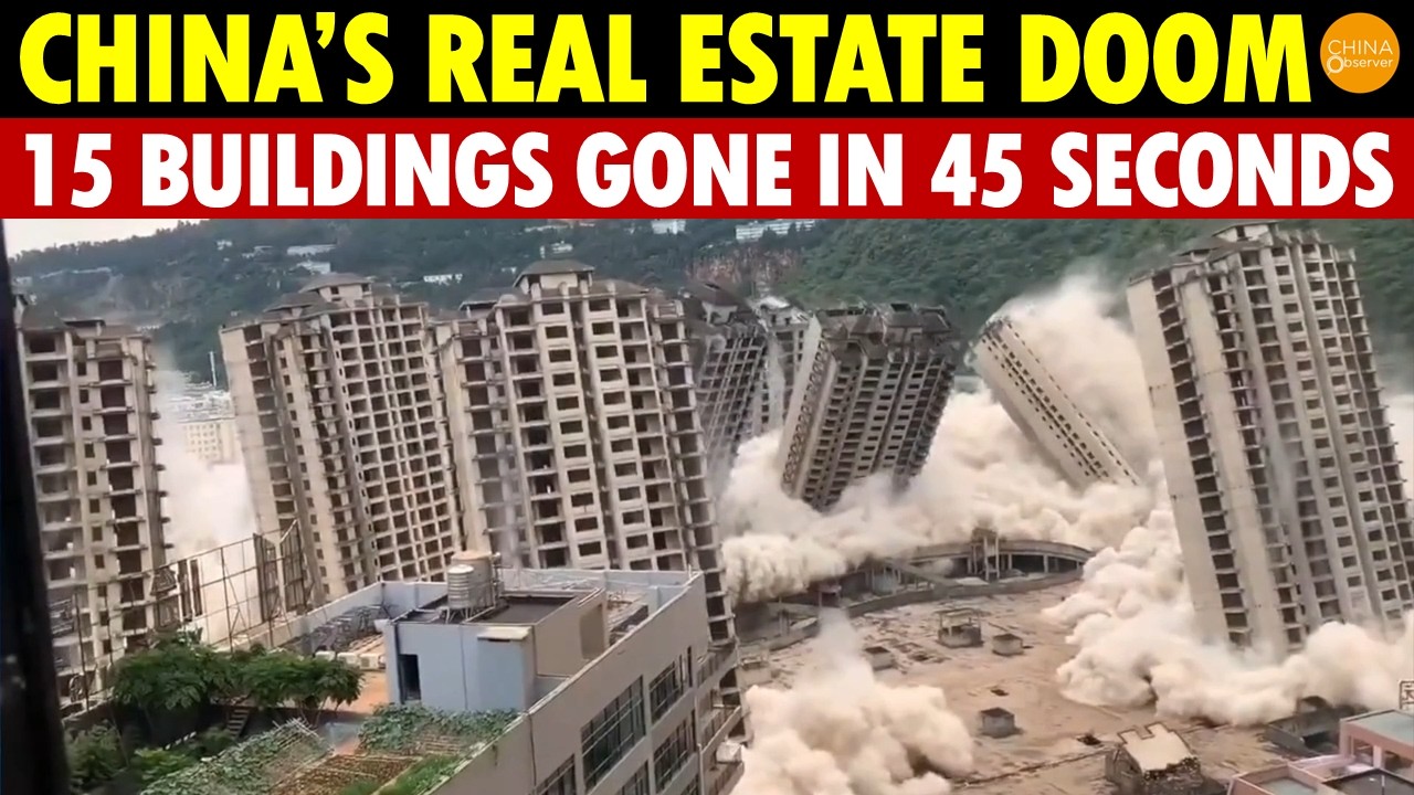 China’s Real Estate Doom: 40-Year Mortgages Forced, Homes Demolished Instead Of Price Cuts