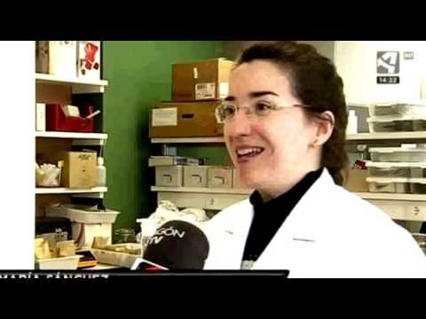 Fotograma del vídeo: Ana María Sánchez en los informativos de Aragón TV hablando sobre azafrán