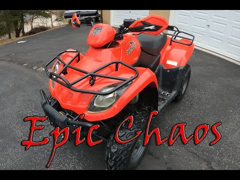 Epic Chaos ATV Walk Around: The Ultimate Off-Road Beast - Arctic Cat 250
