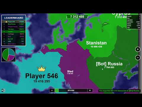 I Paid Bot Russia To Win! Territory Games io - Territorial IO