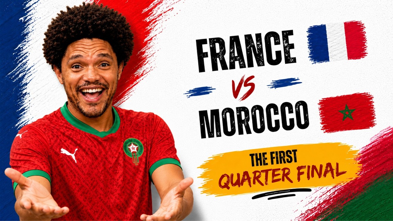 Watch FRANCE vs. MOROCCO LIVE! | Trevor Noah's World Cup Watch Party