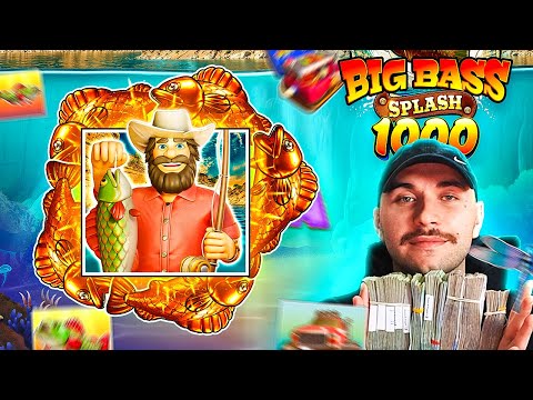 I GOT THE "MAX" FISH ON BIG BASS SPLASH 1000!!! (BONUS BUYS)