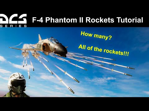 How to Use the Air to Ground Rockets in the VSN F-4 Phantom II | #dcsworld