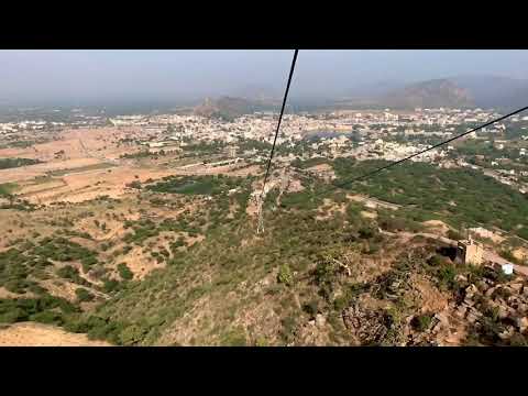 TIME LAPSE- Pushkar Savitri Mata Temple Ropeway