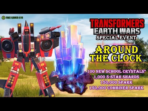 TRANSFORMERS: EARTH WARS Special Event - AROUND THE CLOCK | 5-Star Shards Everywhere