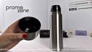 PZ6245 - 750 ML Termos (Deri Kılıflı)