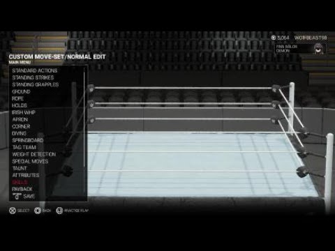WWE 2K19 Demon Finn Bálor Updated Moveset V5 (Edits)