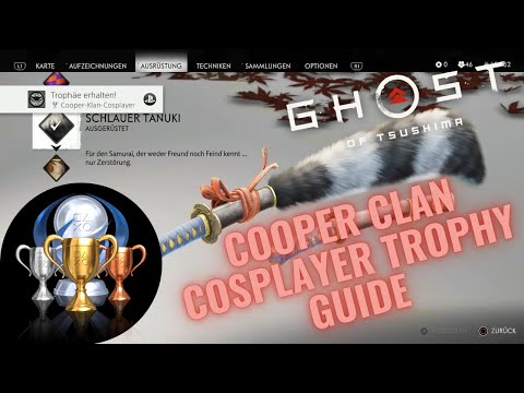 Ghost of Tsushima Cooper Clan Cosplayer Trophy Guide / Cooper-Klan-Cosplayer Trophäe