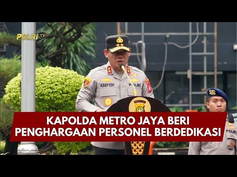 PRESISI UPDATE : KAPOLDA METRO JAYA BERI PENGHARGAAN PERSONEL BERDEDIKASI (19.00)