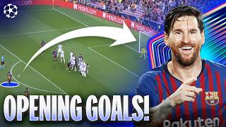 EVERY Champions League Opening Goal