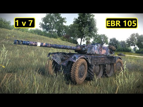 Unstoppable EBR 105! 🔥 1v7 Insane Carry! Kolobanov.