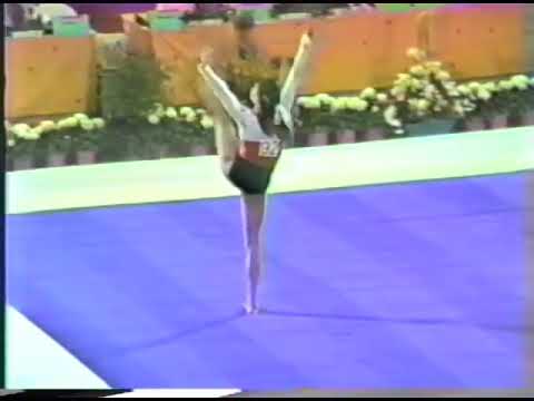 Romi Kessler 🇨🇭 FX EF 9.850 1984 Olympic Games