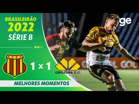 Gols e lances de Sampaio Corrêa x Criciúma