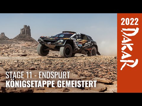 Inside Dakar 2022: Stage 11 - Königsetappe trotz technischer Probleme gemeistert