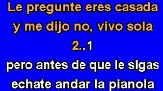 Los Tigres del Norte - La Mesera ( KARAOKE )