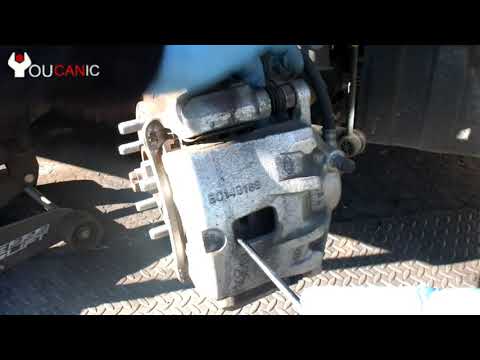 Dodge Caliber: How to Remove the Brake Caliper