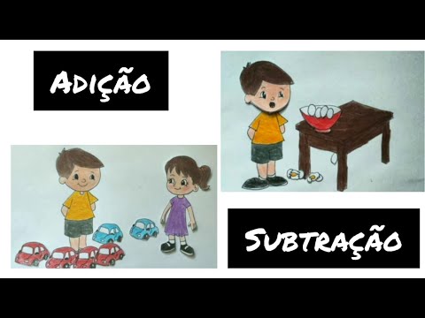 Adição e Subtração #matematica #fundamental1 #2ano