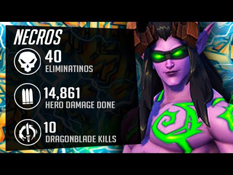 NECROS OP GENJI MAIN - 40 ELIMS! POTG! [ OVERWATCH 2 SEASON 2 TOP 500 ]
