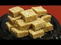 7 कप बर्फी - Seven Cup Burfi with Almond - Seemas Smart KItchen