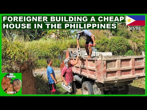 FOREIGNER BUILDING A CHEAP HOUSE IN THE PHILIPPINES - THE GARCIA FAMILY