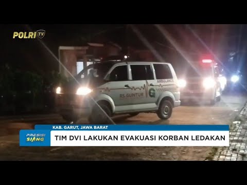 DVI POLRI EVAKUASI DAN TANGANI KORBAN LEDAKAN PEMUSNAHAN DISPOSAL AMUNISI