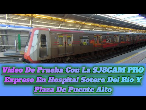 Pruebas Con Camara SJ8CAM Pro 1/3 Expreso En Hospital Sotero Del Rio Y Puente Alto/Metro De Santiago