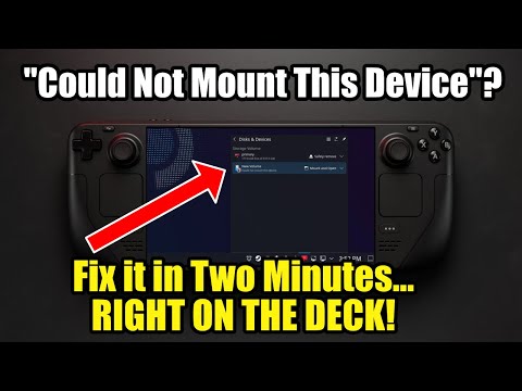 Steam Deck: External Drive - "Could Not Mount This Device" (Fix It Fast!)