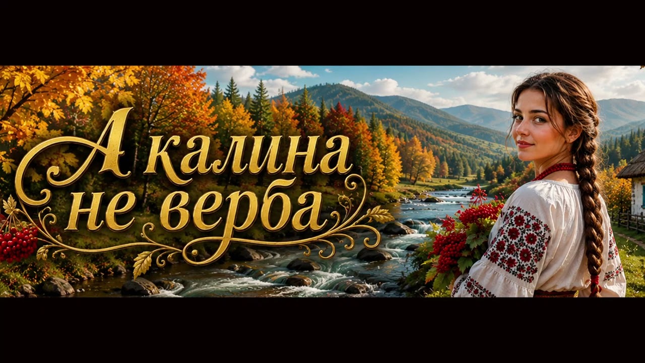 А калина не верба — українська народна пісня