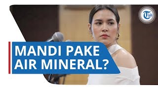 Raisa Bantah soal Isu Dirinya Mandi Pake Air Mineral Merek Tertentu